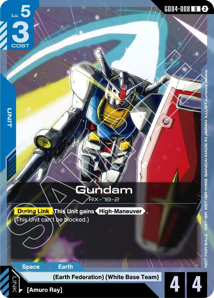 Gundam (GD04-008) (WCS 26-27 Participation Pack Vol.2)