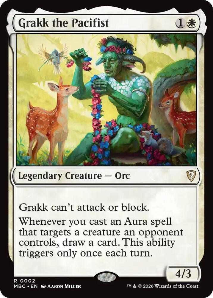 Grakk the Pacifist [Mystery Booster Commander Edition]