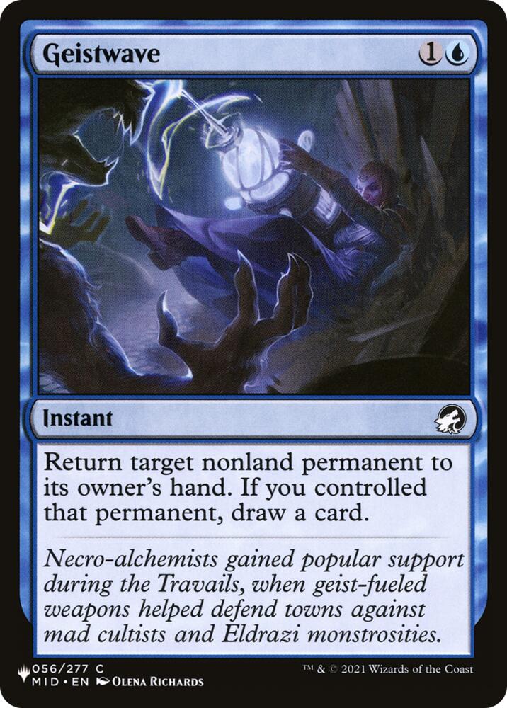 Geistwave [The List Reprints]
