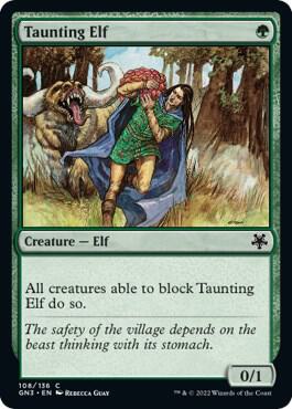 Taunting Elf