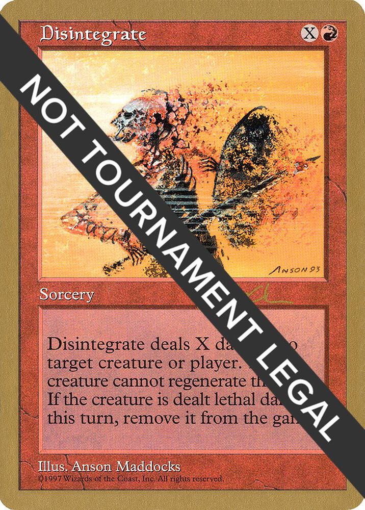 Disintegrate - 1997 Paul McCabe (5ED)