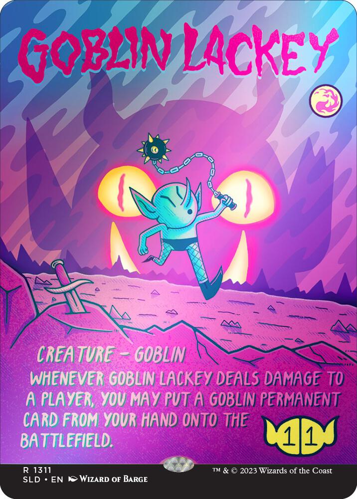 Goblin Lackey (1311) (Rainbow Foil)