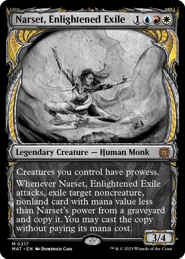 Narset, Enlightened Exile (Halo Foil)