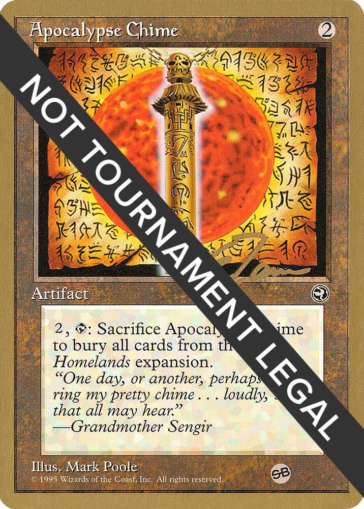 Apocalypse Chime - 1996 Eric Tam (HML) (SB)