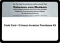 Code Card - Crimson Invasion Prerelease Kit
