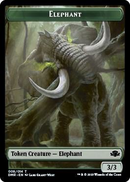 Elephant // Sheep Double-Sided Token