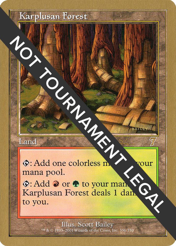 Karplusan Forest - 2001 Jan Tomcani (7ED)