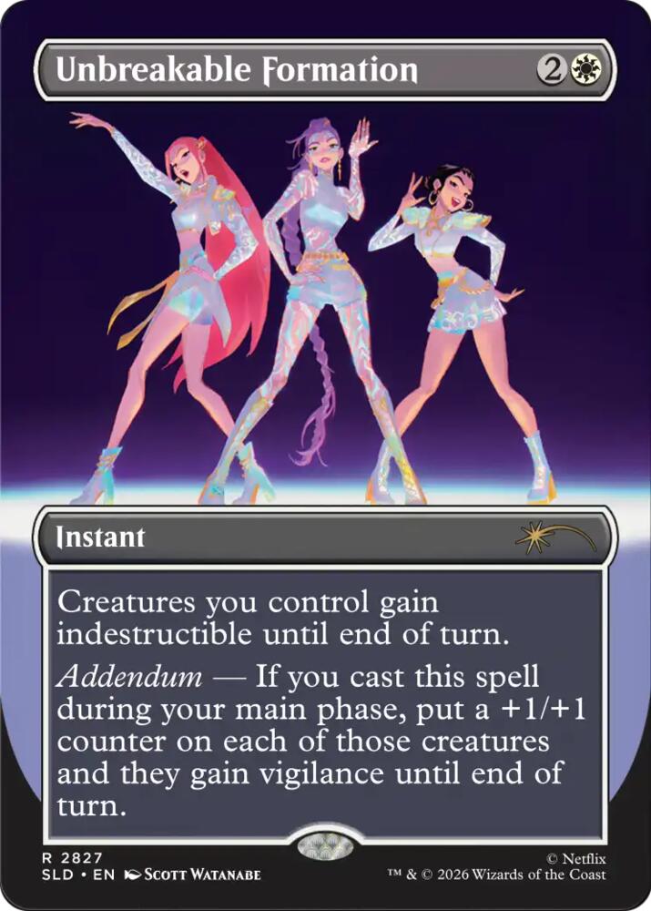 Unbreakable Formation (2827)