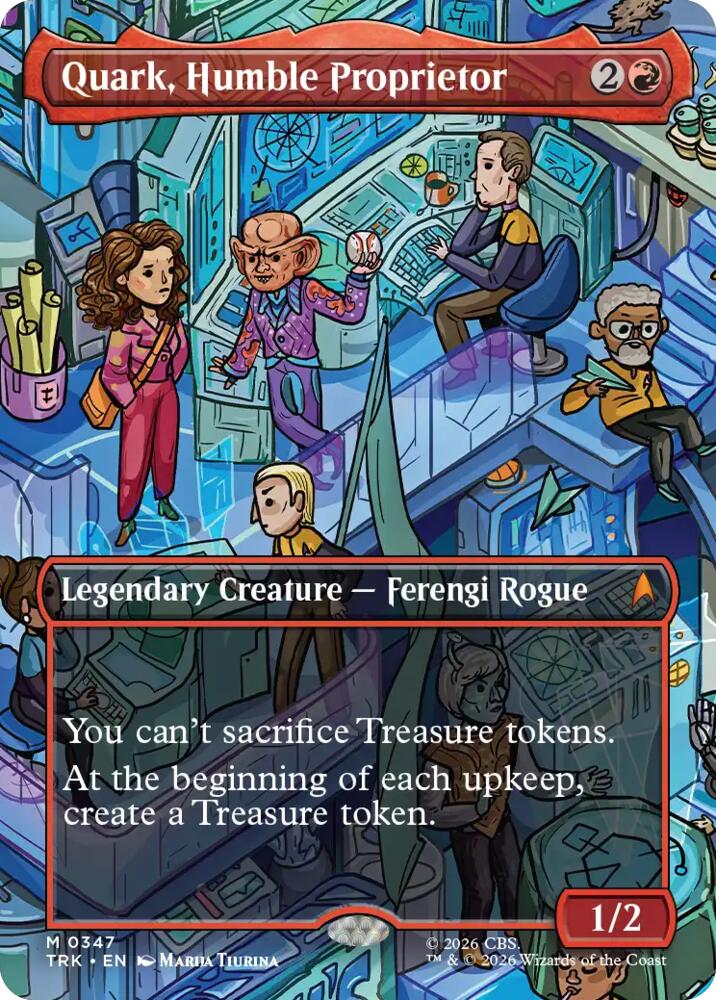 Quark, Humble Proprietor (Borderless)