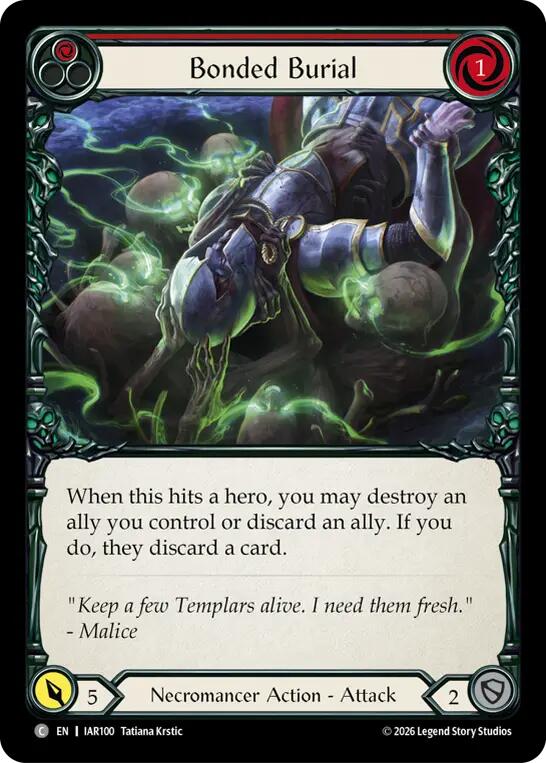 Bonded Burial (Red) [Usurp the Shadow Throne]