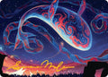 Spectacular Skywhale Art Card (Gold-Stamped Signature)
