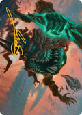 Yargle and Multani Art Card (Gold-Stamped Signature)