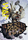 Estwald Shieldbasher Art Card (Gold-Stamped Signature)