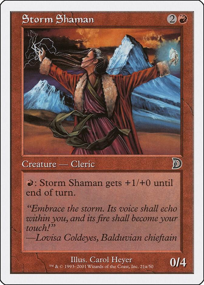 Storm Shaman (21a)