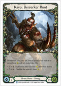 Kayo, Berserker Runt
