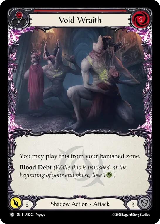 Void Wraith (Red) [Usurp the Shadow Throne]
