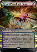 Sword of Wealth and Power (Showcase) (Raised Foil)