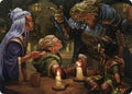 You Meet in a Tavern Art Card