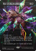 Rise of the Deathbringer (Borderless) (Facet Foil) [Reality Fracture]