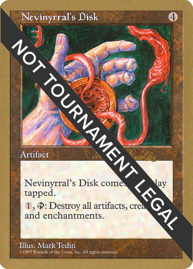 Nevinyrral's Disk - 1998 Randy Buehler (5ED)