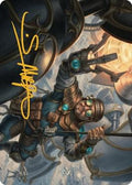 Powerstone Engineer Art Card (Gold-Stamped Signature)