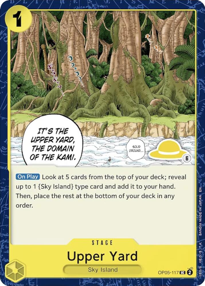 Upper Yard (Luffy Deck) - OP05-117 [Set Sail Deck Set]