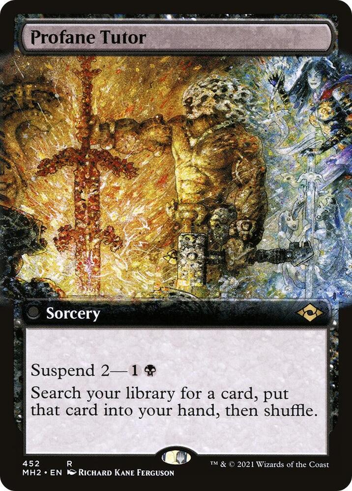 Profane Tutor (Extended Art)