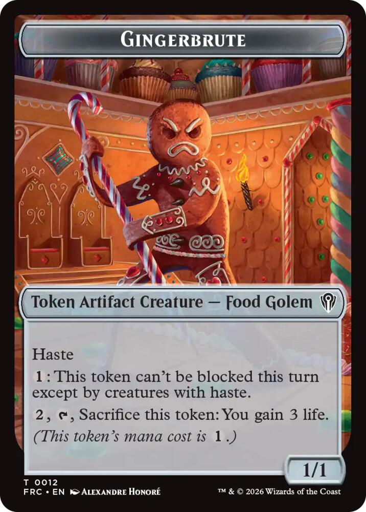 Gingerbrute // Myr Double-Sided Token