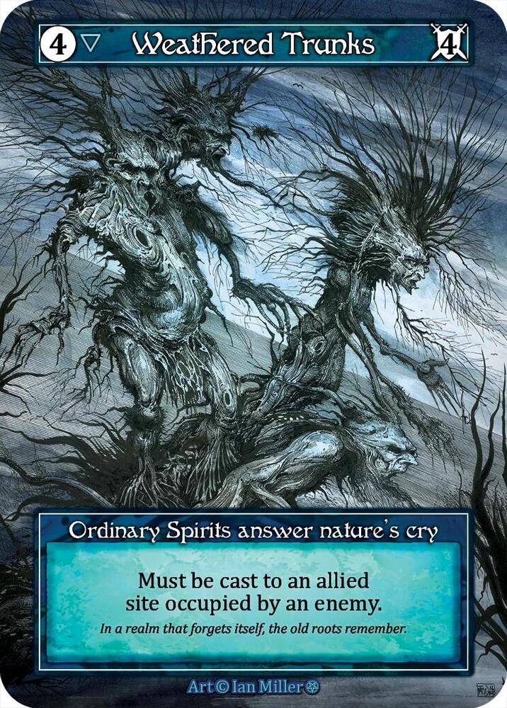 Weathered Trunks (Foil)