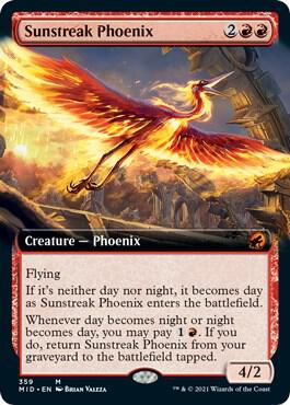 Sunstreak Phoenix (Extended Art)