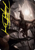 Shadrix Silverquill Art Card (Gold-Stamped Signature)