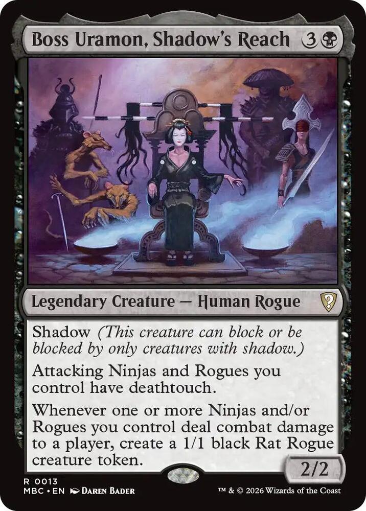 Boss Uramon, Shadow's Reach [Mystery Booster Commander Edition]