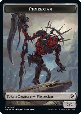 Phyrexian // Insect Double-Sided Token