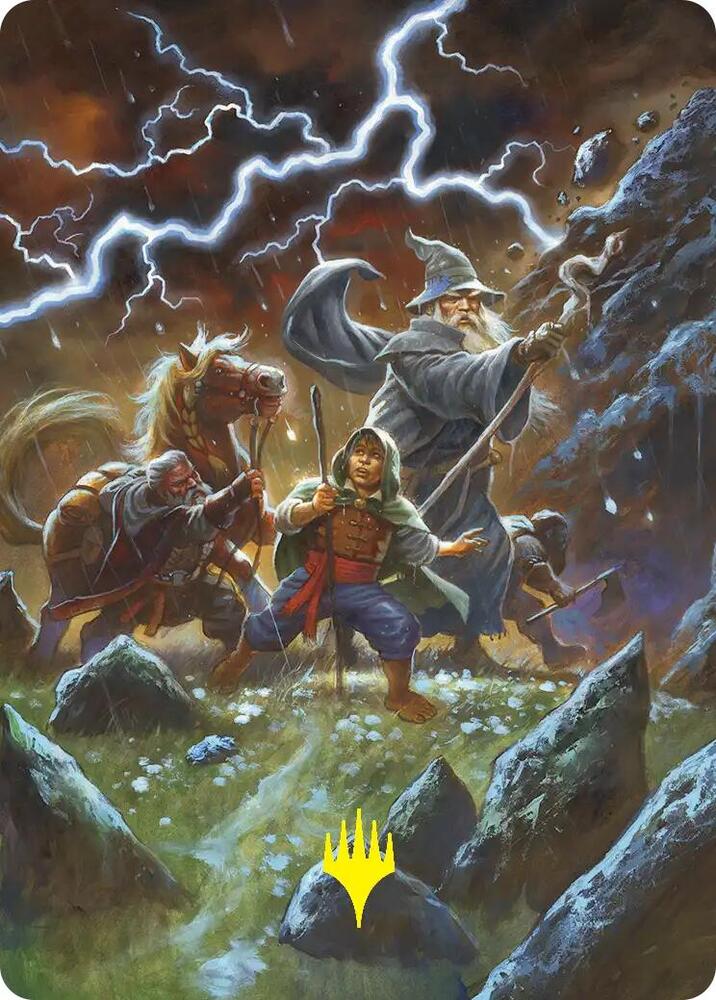 Call Forth the Tempest Art Card (Gold-Stamped)