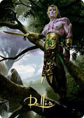 Tyvar Kell Art Card (Gold-Stamped Signature)