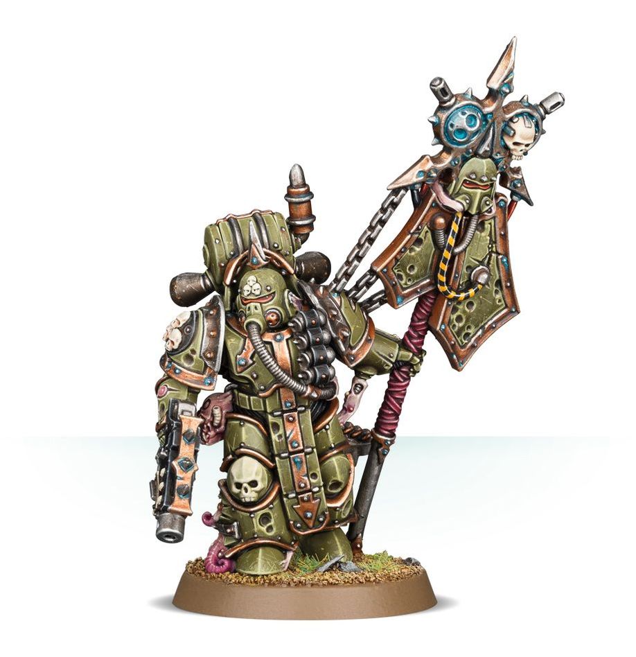 43-47 Death Guard Plague Marine Icon Bearer