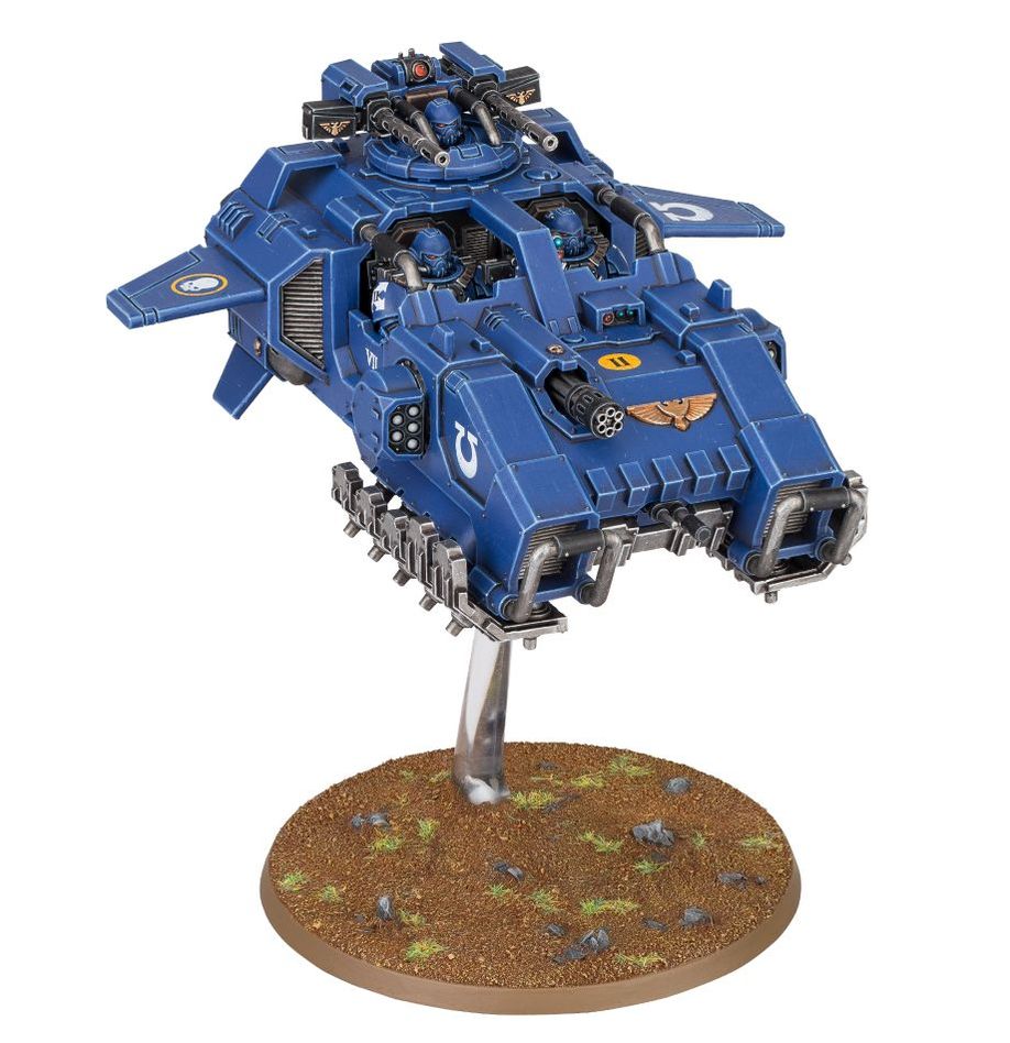 48-45 Space Marines Storm Speeder Hailstrike