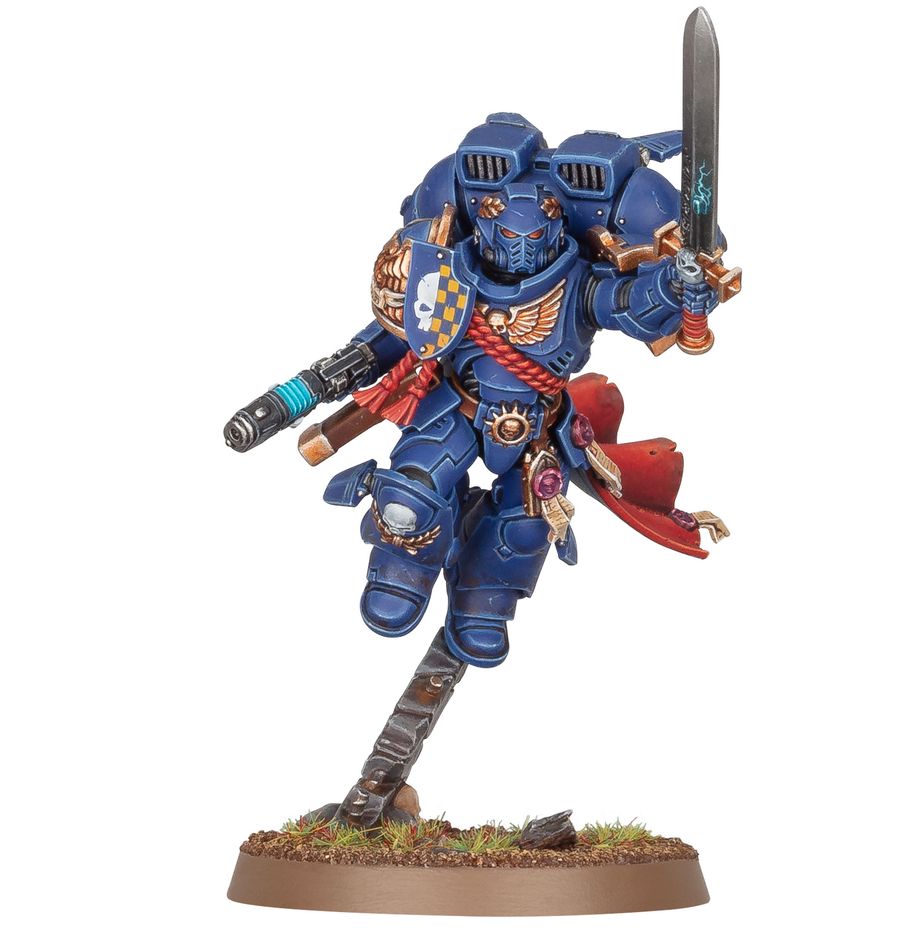 48-17 Space Marines: Captain With Jump Pack