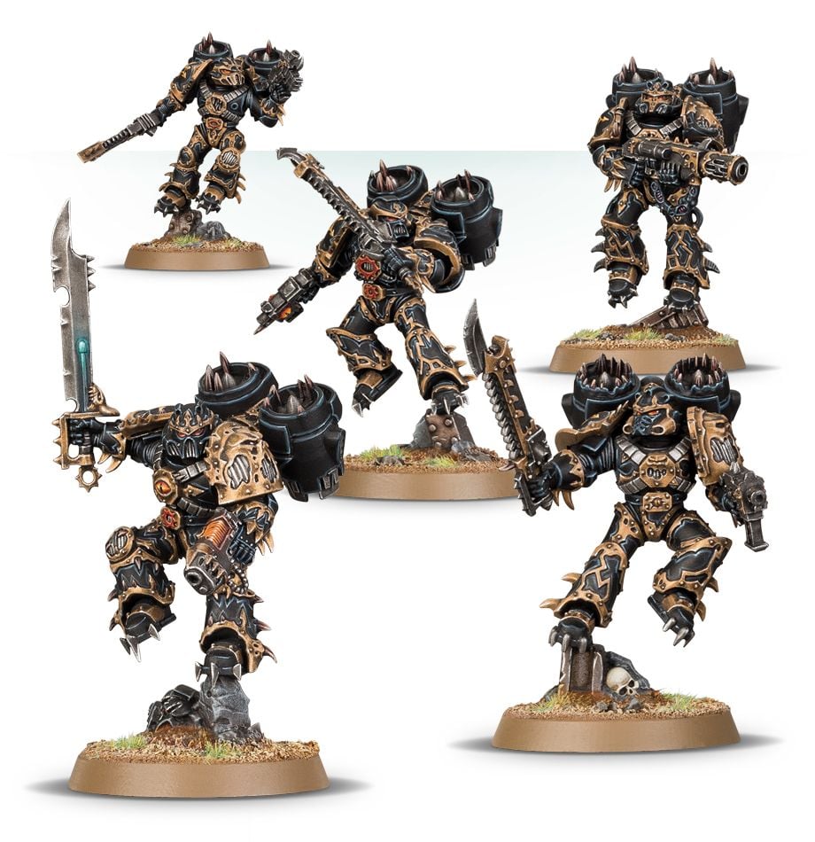43-13 Chaos Space Marines: Raptors / Warp Talons