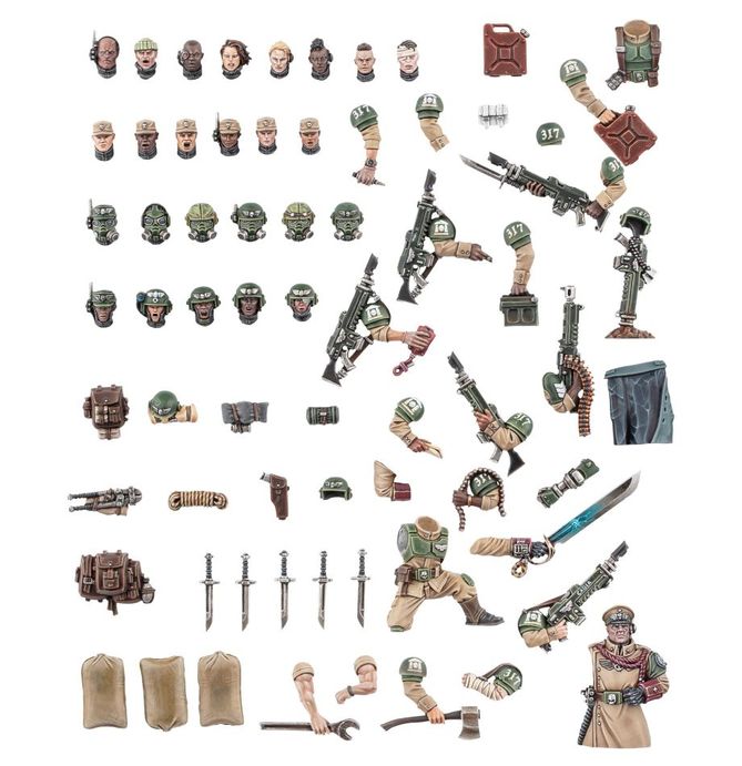 47-40 Astra Militarum: Cadian Upgrades