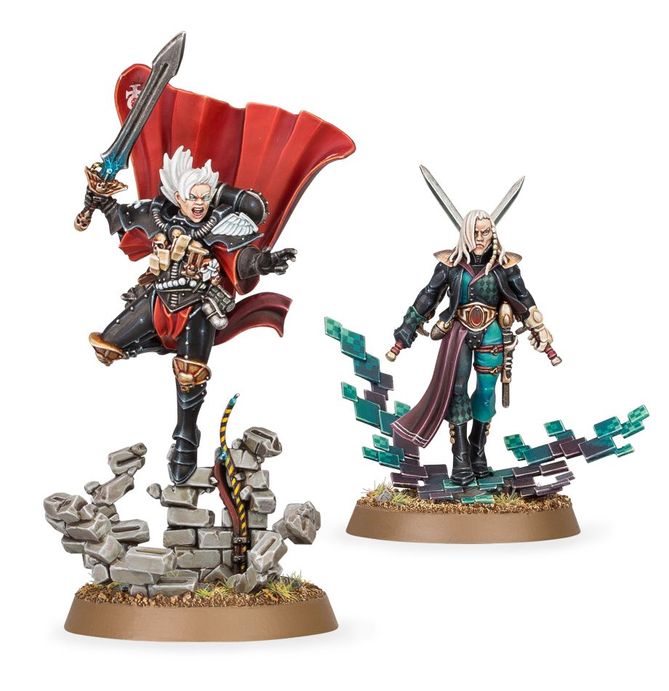 40-50 Adepta Sororitas: Daemonifuge “ Ephrael Stern & Kyganil