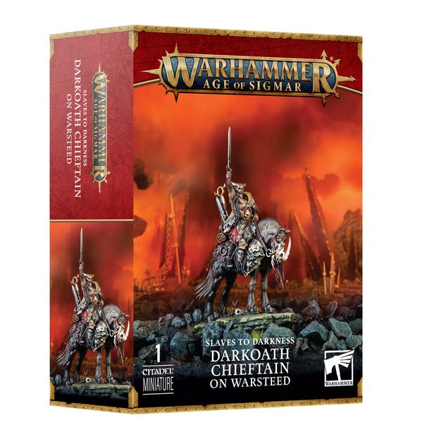 83-53 Slaves to Darkness: Darkoath Chieftain On Warsteed