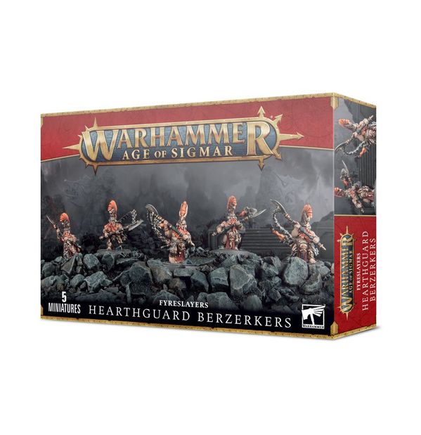 84-24 Fyreslayers: Hearthguard Berzerkers / Auric Hearthguard