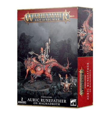 84-23 Fyreslayers: Auric Runefather / Magnadroth / Auric Runeson / Auric Runesmiter on foot