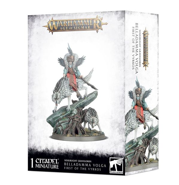 91-55 Soulblight Gravelords: Belladamma Volga First Of The Vyrkos