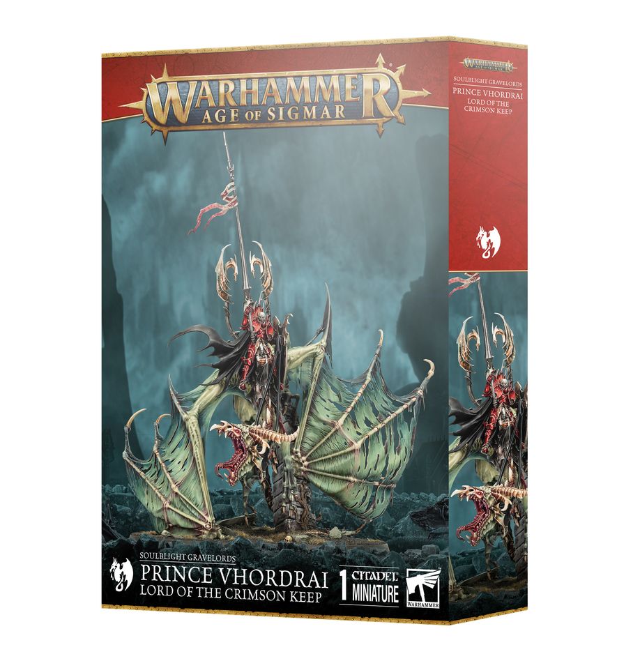 91-80 Soulblight Gravelords: Prince Vhordrai, Lord Of The Crimson Keep/Revenant Draconith