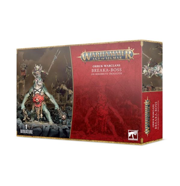 89-68 Orruk Warclans: Breaka-Boss On Troggoth