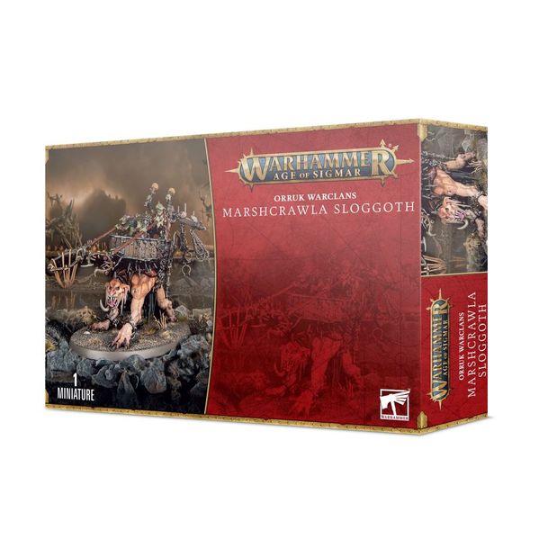 89-66 Orruk Warclans: Marshcrawla Sloggoth