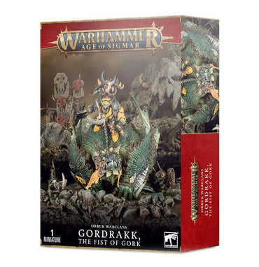89-25 Orruk Warclans: Gordrakk The Fist Of Gork / Megaboss on Maw-krusha