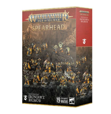 70-893 Spearhead:Orruk Warclans Ironjawz Bigmob